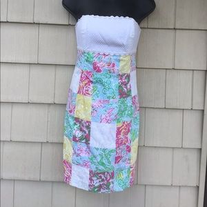 Lily Pulitzer strapless dress